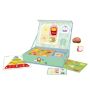 Детска играчка за пътуване с магнитни фигури - Хранителната пирамида (004), снимка 1 - Образователни игри - 45190088