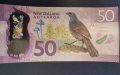 50 долара Нова Зеландия 2016 г UNC 