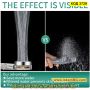 Слушалка за душ с перка и 3D ефект на водата - КОД 3729, снимка 11