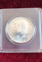 Юбилейна монета 1/2 долар от 1964 с лика на президента Джон Кенеди. Не е копие.