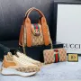 Gucci Дамски Маратонки👟Дамски Спортни Обувки Гучи - 2 Налични Цвята  Код D1818, снимка 5