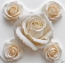 3D роза 6.5см. силиконов молд форма свещи гипс сапун смола фондан за декорация на торта , снимка 3