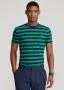 polo ralph lauren custom slim fit striped jersey t-shirt - страхотна мъжка тениска КАТО НОВА М, снимка 1