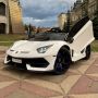 Двуместна КОЛА Licensed Lamborghini Aventador SVJ 24V с функция дрифт, снимка 1