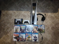 ps5 със два нови контролера и слушалки +9 игри в запазено състояние , снимка 1