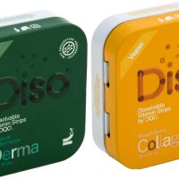Diso Bundle от Derma + Collagen (1000 mcg) 60 перорални разтворими витаминни лентички, снимка 1 - Хранителни добавки - 45525746