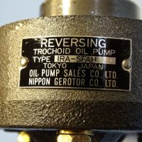 Трохоидна помпа NIPPON GEROTOR IRA-SFAH Reversing Trochoid Oil Pump, снимка 4 - Резервни части за машини - 45336656