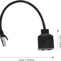 МРЕЖОВ LAN СПЛИТЕР, RJ45 УДВОИТЕЛ, UKCOCO 1 to 2 Splitter Ethernet Cable, снимка 1 - Кабели и адаптери - 45648493