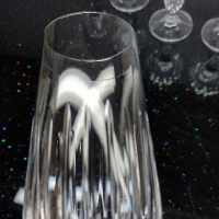 Комплект от 6 кристални чаши за бяло вино/шампанско. , снимка 11 - Чаши - 44969041
