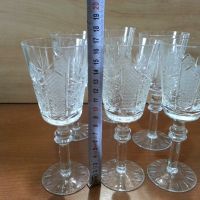Кристални чаши , снимка 14 - Антикварни и старинни предмети - 45382535