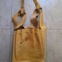 Чанта,естествена кожа на "зара", снимка 1 - Чанти - 45468030