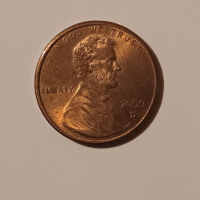 1 цент САЩ 2000 1 цент 2000 Американска монета Линкълн , снимка 3 - Нумизматика и бонистика - 44941954