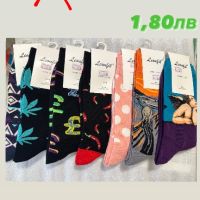 Чорапи,100% памук, намалена цена 1,80лв, снимка 1 - Дамски чорапи - 45528690