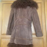 Дамско палто с Лама, снимка 2 - Якета - 45109766