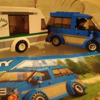 Конструктор Лего - Lego Town 60117 - Van & Caravan, снимка 8 - Конструктори - 45701853