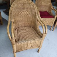 Комплект от 6 ратанови кресла , снимка 8 - Градински мебели, декорация  - 45455246