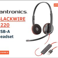 USB Слушалки с микрофон Plantronics Blackwire C3220 , снимка 1 - Слушалки за компютър - 36334948