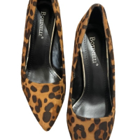 Дамски леопардови обувки 35 и 37, снимка 4 - Дамски обувки на ток - 45012586