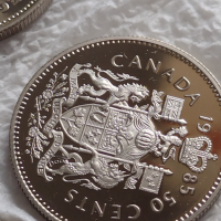 Лот монети 12 броя Канадски долари, центове непипани мат гланц перфектно състояние 42635, снимка 8 - Нумизматика и бонистика - 45021157