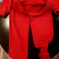 спортен червен костюм, снимка 4 - Спортни екипи - 45011752