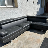 Нов кожен диван от две части, снимка 3 - Дивани и мека мебел - 44985973