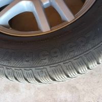Оригинални алуминиеви джанти 17'' със зимни гуми за BMW X5(Е53), снимка 13 - Гуми и джанти - 45241676