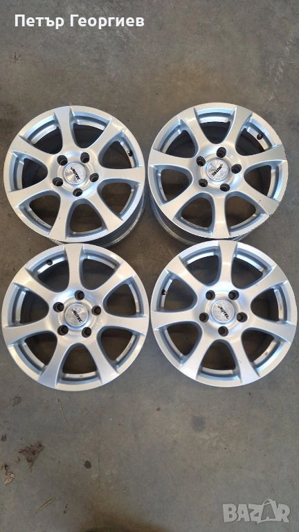  АЛУМИНИЕВИ ДЖАНТИ ЗА БМВ-5Х120Х72.4-16 цола, снимка 1