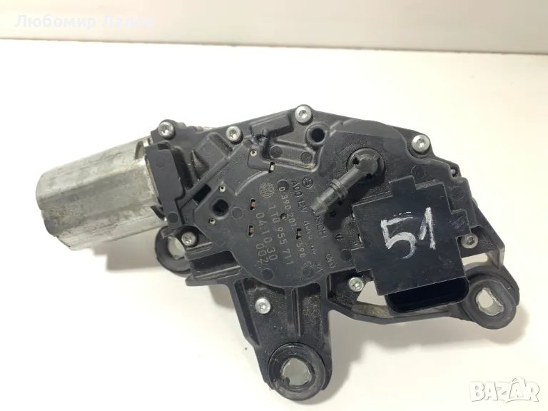 Моторче задна чистачка Vw Touaran I Caddy III Фолксваген Туран Кади (03-10)г. 0 390 201 598 03902015, снимка 1