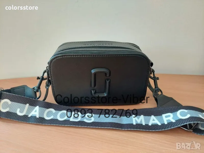 Луксозна Черна чанта Marc Jacobs код Br131, снимка 1