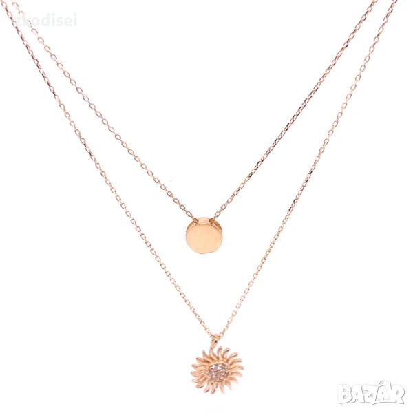 Златнo колие 2,53гр. 46,0см. 14кр. проба:585 модел:32292-6, снимка 1