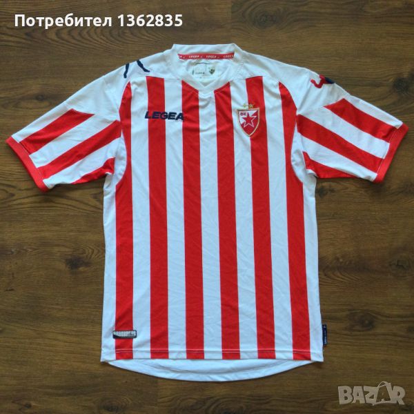  тениска на ФК ЦЪРВЕНА ЗВЕЗДА / CRVENA ZVEZDA FC на LEGEA размер XL, снимка 1