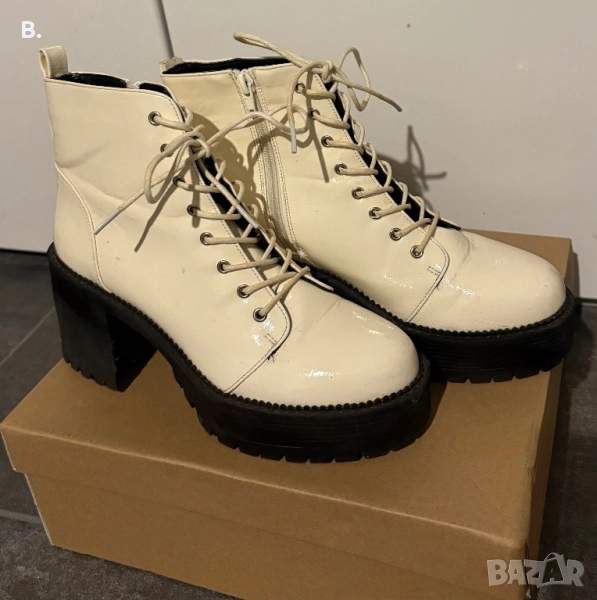 Лачени елегантни боти, снимка 1
