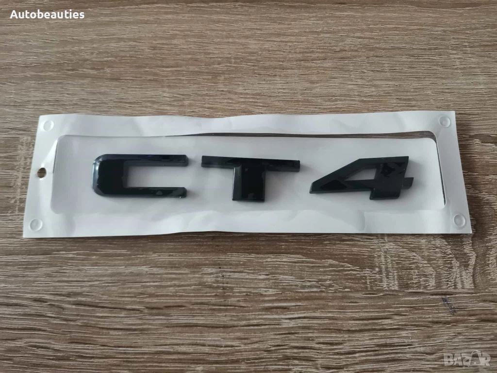 черно лого Cadillac CT4 , снимка 1