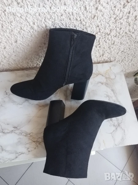 елегантни велурени боти H&M -40номер, снимка 1