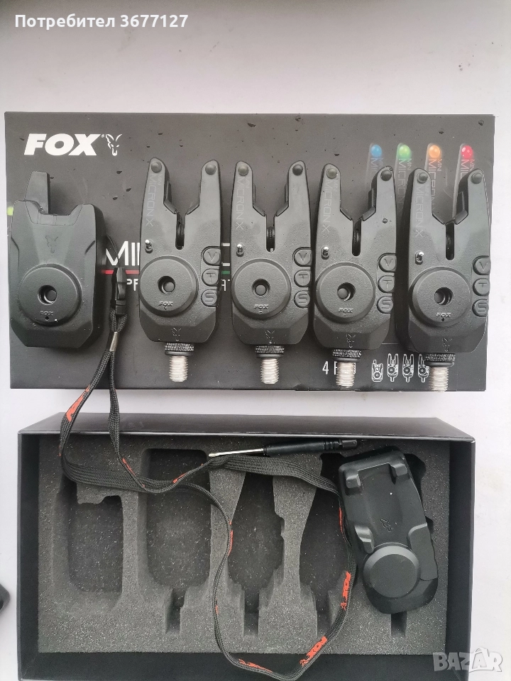 Сигнализатори fox mini micron X 4+1, снимка 1