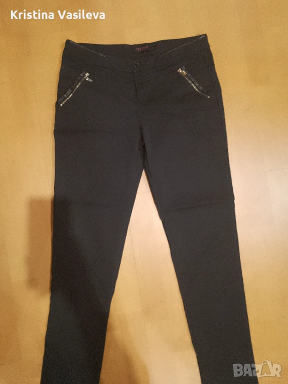 Дамски черен панталон., снимка 1
