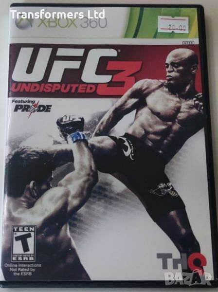 Xbox360-UFC Undisputed 3, снимка 1