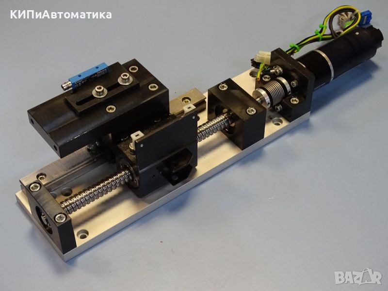 прецизен механизъм с ел. двигател MAXON MOTOR 248306, направляваща INA, датчик Wenglor, снимка 1