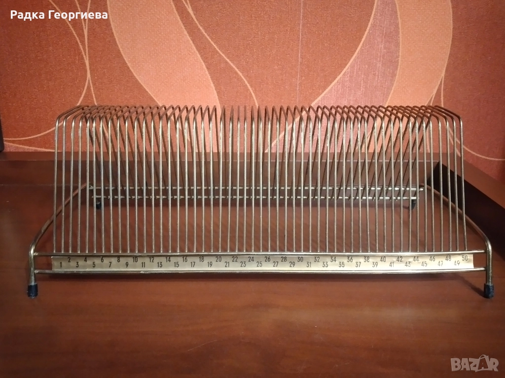 Ретро поставка за плочи, снимка 1