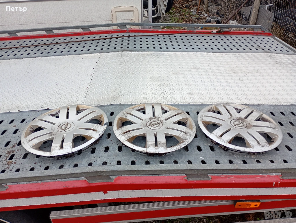 3бр. Тасове 16" Опел виваро ковано 8200041560 91167286, снимка 1