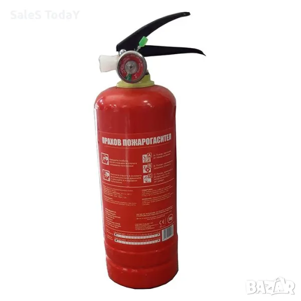 Пожарогасител за кола, 1 кг., манометър, снимка 1