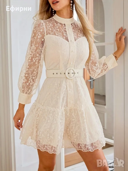 Елегантна рокля, Рокля дантела, снимка 1