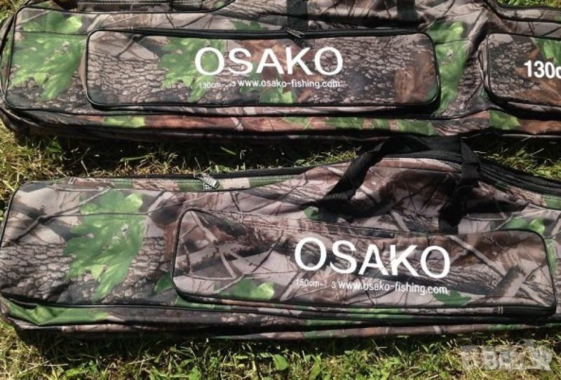 Калъф за въдици с три отделения Osako различни размери Ново, снимка 1