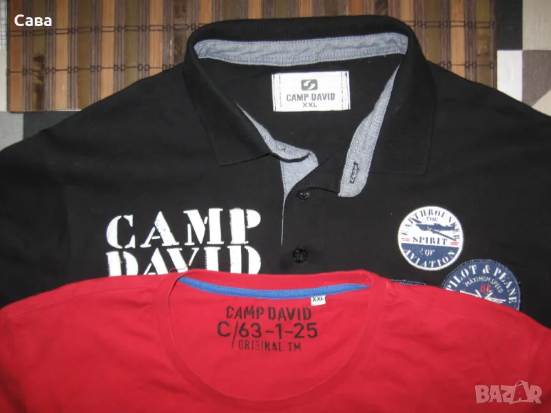 Тениска и блуза CAMP DAVID  мъжки,ХЛ-2ХЛ, снимка 1