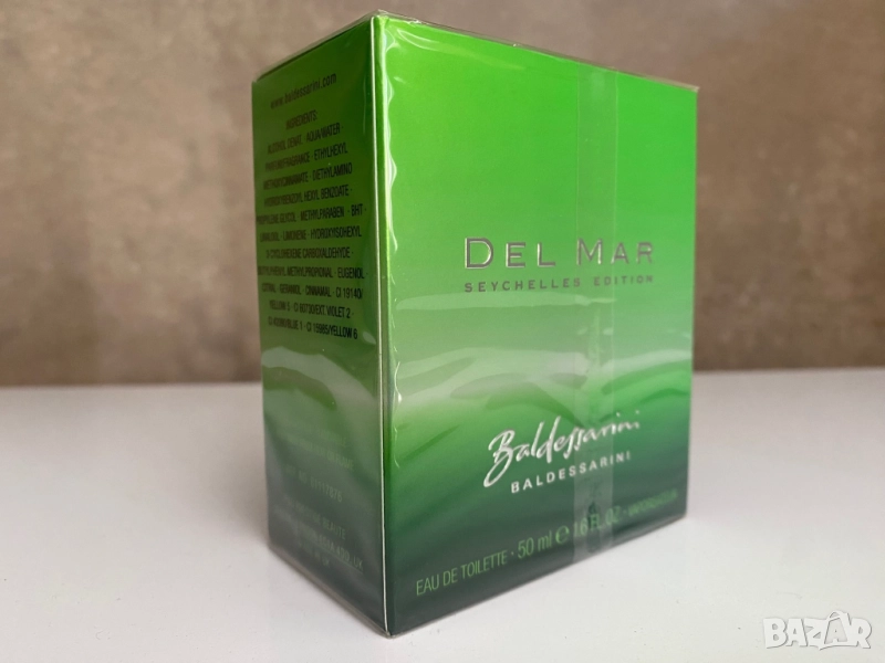 Del Mar Seychelles Edition by Baldessarini 50 ml Eau de Toilette sealed box !, снимка 1
