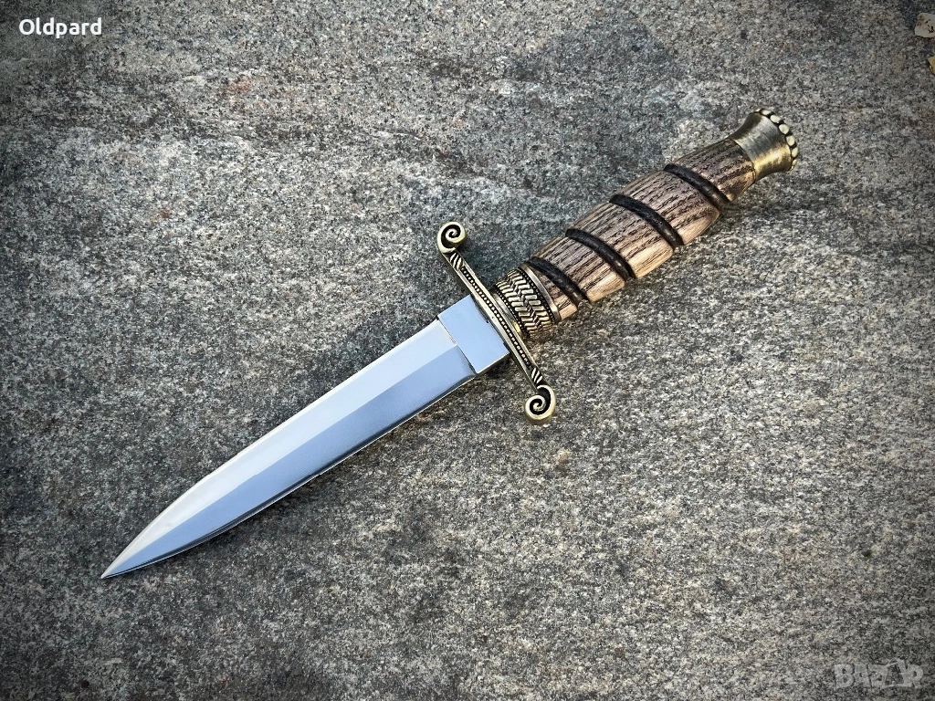 Oldpard Blade Historical Dagger. Традиционен немски/френски кинжал.. (ODP109DAG) , снимка 1