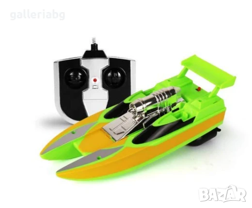 Радиоуправляема лодка Speed King – 2.4GHz, двоен пропелер 🚤🔥, снимка 1