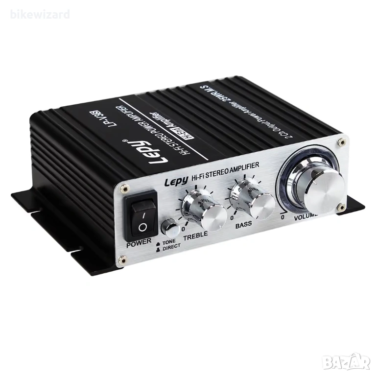 Lepy LP-V3s Малък HiFi усилвател за кола, компютър, дом DC12V НОВ, снимка 1