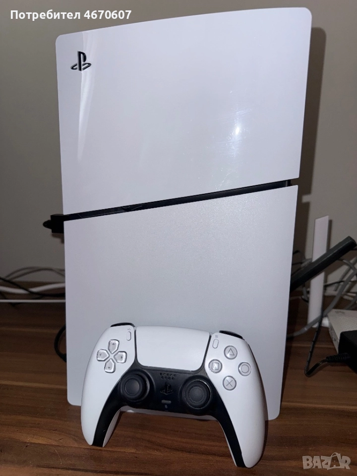 PS5 Slim 1TB + 28 игри, снимка 1