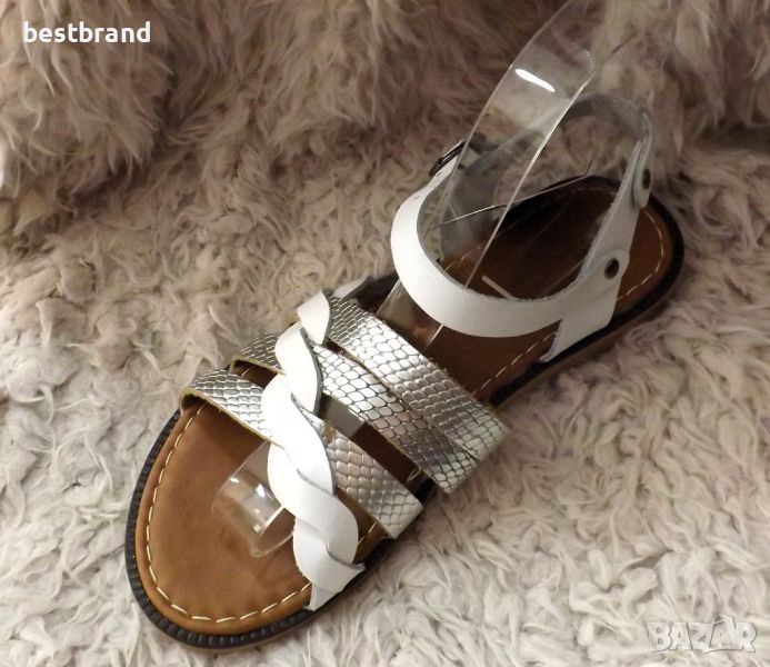 Дамски ежедневни сандали от естествена кожа, код 706/48, снимка 1